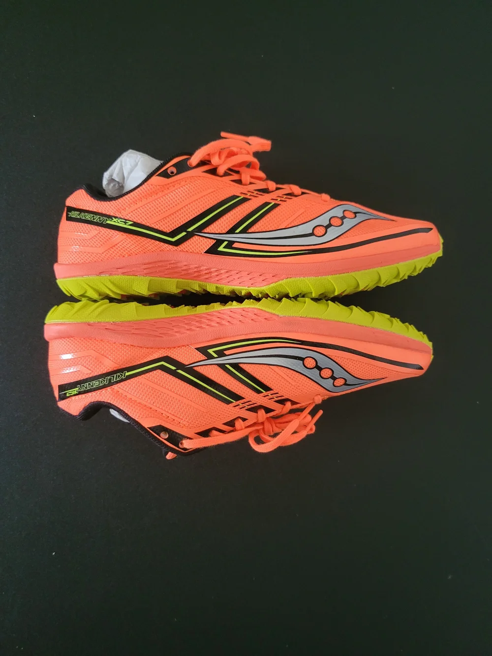 Saucony Neon Orange Running Shoes